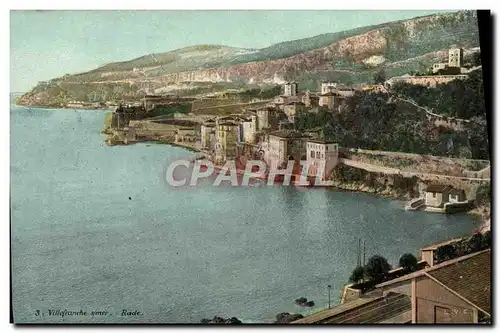 Cartes postales Villefranche sur mer Rade