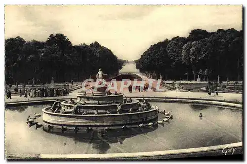 Ansichtskarte AK Versailles Et ses Merveilles Le Bassin de Latone Le Tapis vert et le Grand Canal