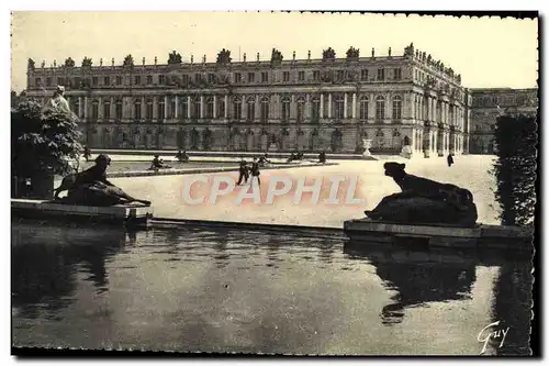 Ansichtskarte AK Versailles Et ses Merveilles Le Chateau vu du Parc