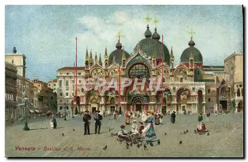 Cartes postales Venezia Basilica Di S Marco