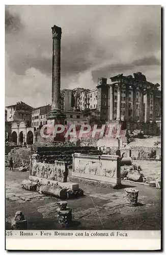 Cartes postales Roma Foro Romano Con La Colonna Di Foca