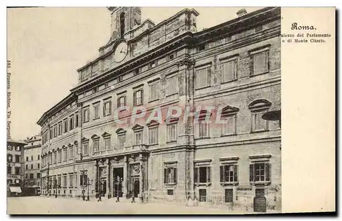 Cartes postales Roma Palazzo Del Parlamento o di Munte Citario