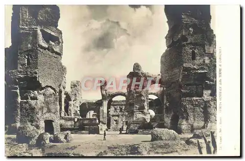 Cartes postales Roma Veduta Generale delle Terme di Caracalla