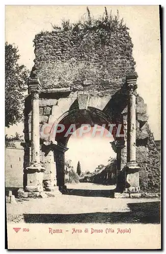 Cartes postales Roma Arco Di Druso Via Appia