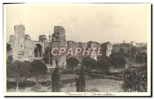 Cartes postales Roma Caracalla