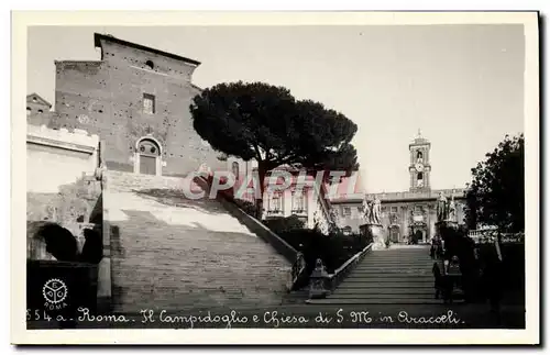 Cartes postales Roma Campidoglio A Chiesa Di S M in aracoeli