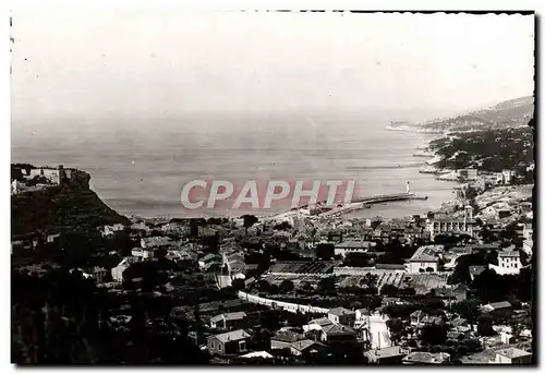 Moderne Karte Cassis Sur Mer Vue Panoramique