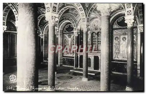 Cartes postales Roma Chiesa di S Cecilia Cripta