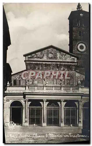 Cartes postales Roma Chiesa S Maria in Trastevere