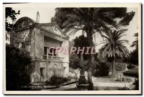 Cartes postales Roma Citta del Vaticano Giardino