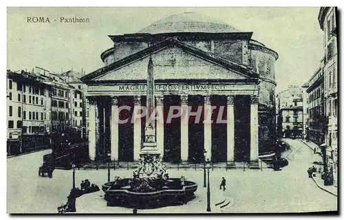 Cartes postales Roma Pantheon