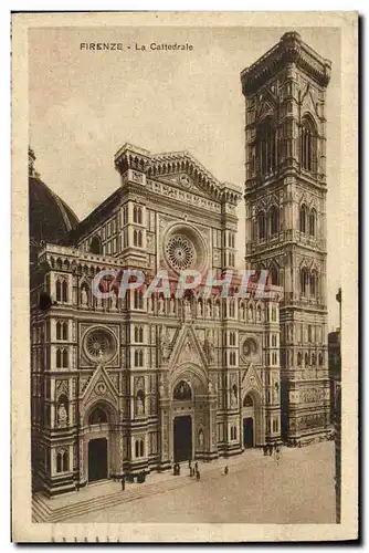 Cartes postales Firenze La Cattedrale