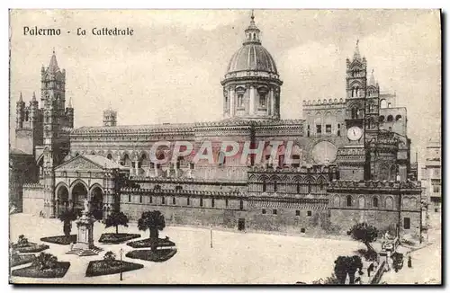 Cartes postales Palermo La Cattedrale
