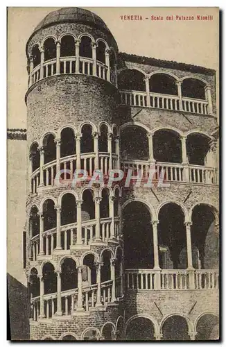 Cartes postales Venezia Scala del Palazzo Minello