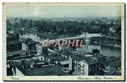 Cartes postales Torino Panorama e Ponte Umberto I