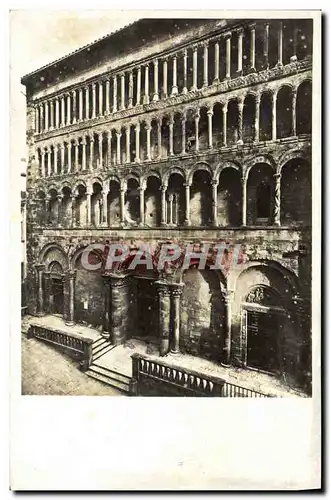 Cartes postales Arezzo Chiesa di S Maria della Pieve La facciata