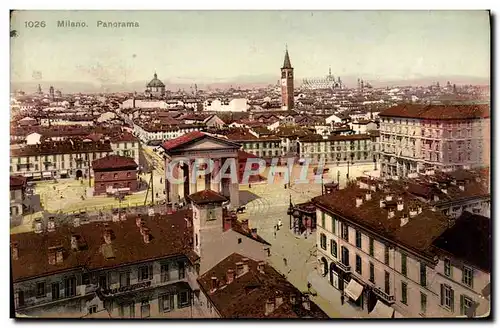 Cartes postales Milano Panorama