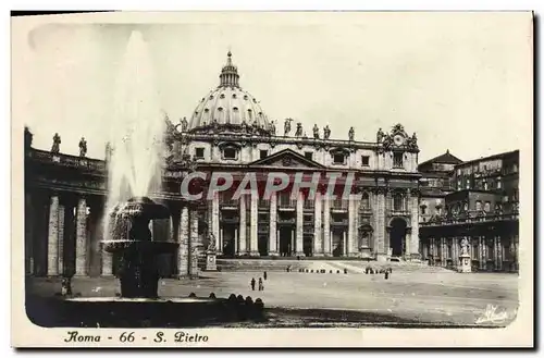 Cartes postales Roma S Pietro