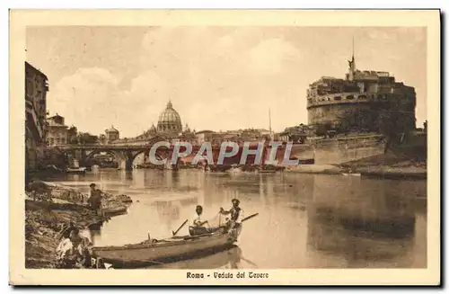 Cartes postales Roma Veduta Del Tevere