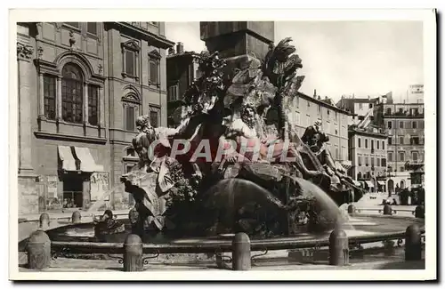 Cartes postales Roma Fontana Dei 4 Fiumi Piazza Navona