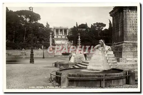 Cartes postales Roma Piazza Del Popolo