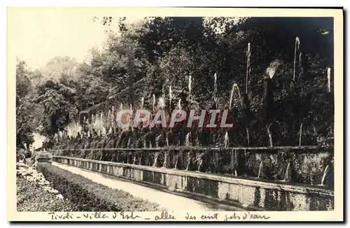 Cartes postales Tivoli Villa d'Este