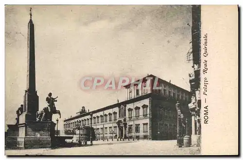 Ansichtskarte AK Roma Palazzo Reale Quirinale