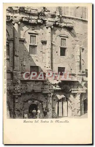 Cartes postales Roma Rovine del Teatro di Marcello