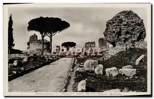 Ansichtskarte AK Roma Acquedotto di Claudio Sulla Via Appia Antica