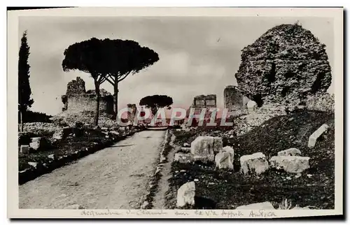 Cartes postales Roma Acquedotto di Claudio Sulla Via Appia Antica