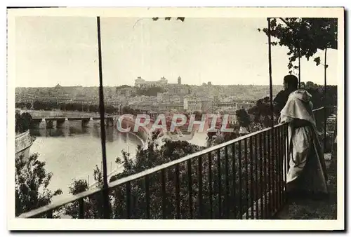 Cartes postales Roma Panorama di Roma da Santa Sabina