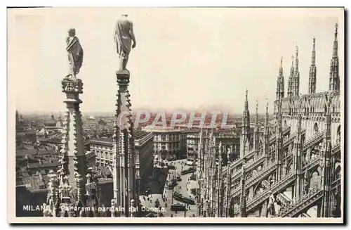 Cartes postales Milano Panarama Parale dal Duomo