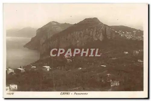 Cartes postales Capri Panorama