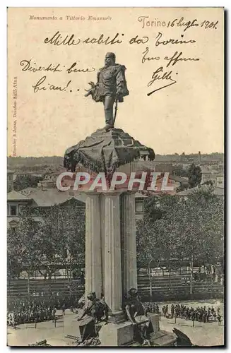 Cartes postales Torino Monumenta a Fittorio Emanuele