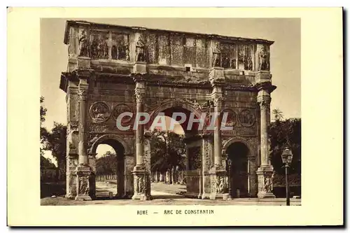 Cartes postales Rome Arc de Constantin