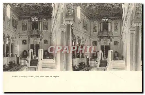 Cartes postales Rome saint Vue prise Vers les orgues