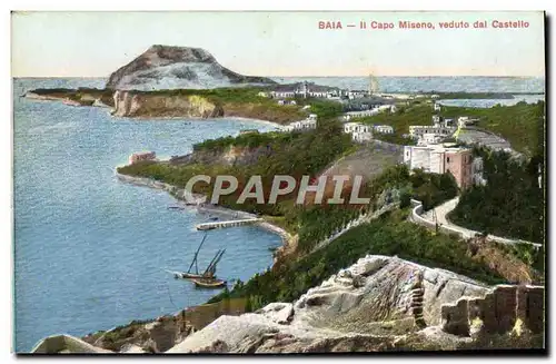 Cartes postales Baia Il Capo Miseno veduto dal Castello