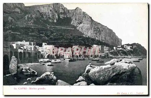 Cartes postales Capri Marina Grande