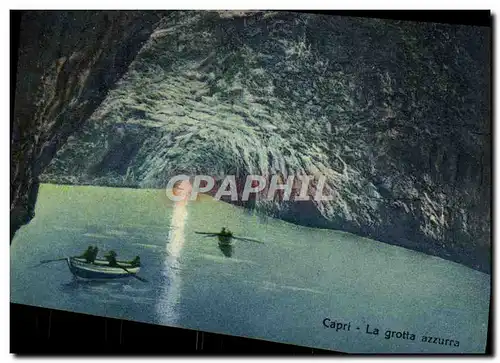 Cartes postales Capri La Grotta azzurra