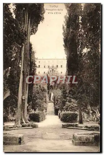 Cartes postales Tivoli Prospetto Della Villa d'Este