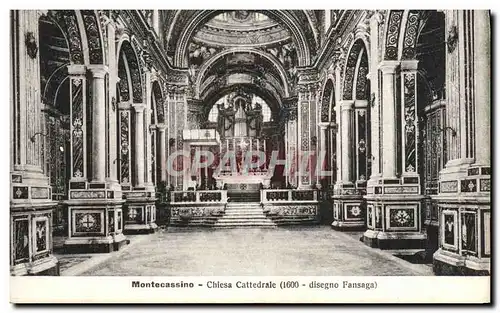 Cartes postales Montecassino Chiesa Cattedrale