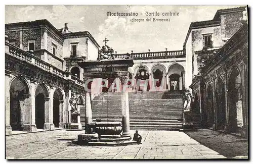 Cartes postales Montecassino Corille Centrale