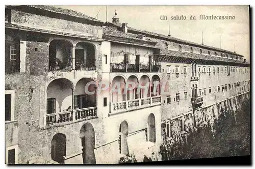 Cartes postales Un Saluto Da Montecassino