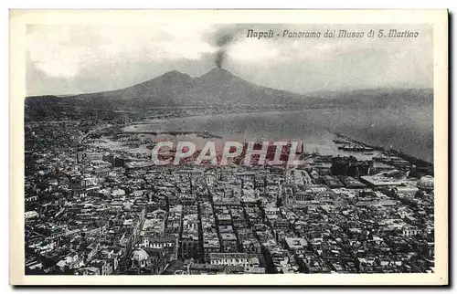 Ansichtskarte AK Napoli Panorama Dal Museo Di S Martino