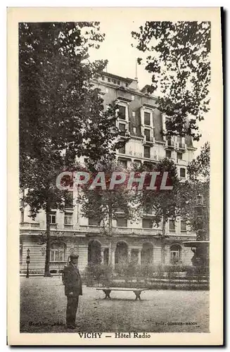 Cartes postales Vichy Hotel Radio