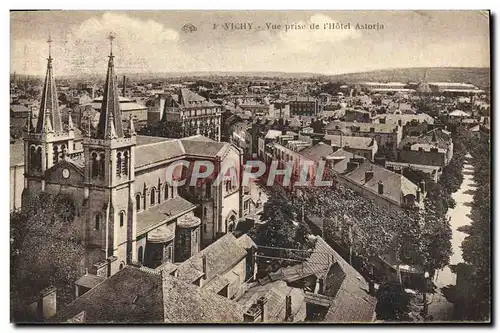 Ansichtskarte AK Vichy Vue Prise De l&#39Hotel Astoria