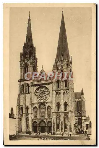 Cartes postales Chartres La Cathedrale