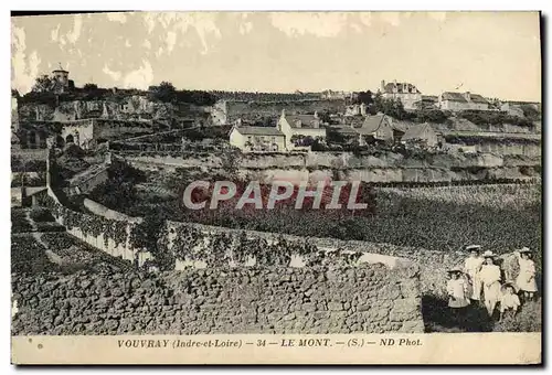 Cartes postales Vouvray Le Mont Enfants