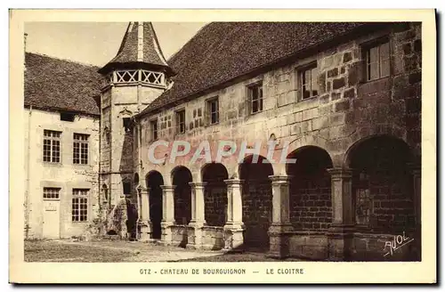 Cartes postales Chateau De Bourguignon Le Cloitre