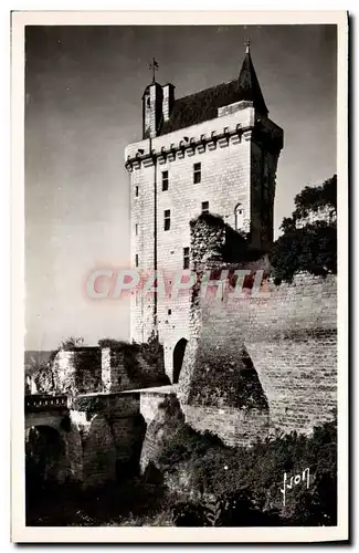 Cartes postales Chinon Le Chateau Tour De L&#39Horloge